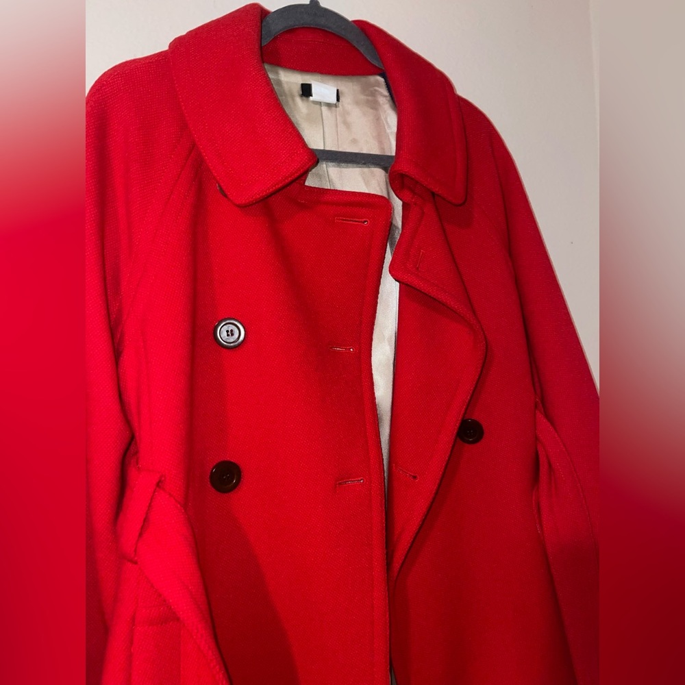 J. Crew Wool blend double breasted Peacoat - Picture 2 of 5